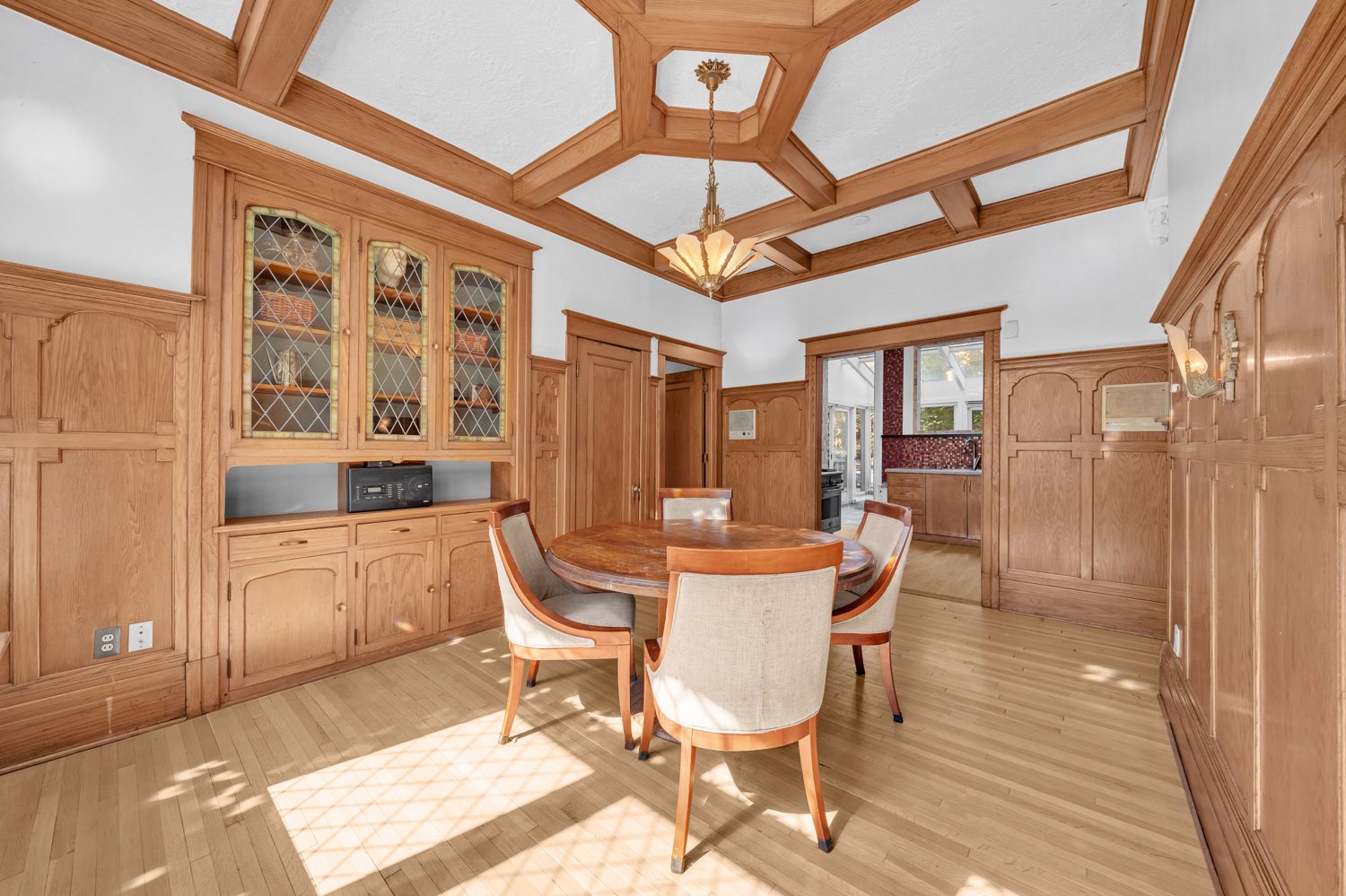 Drawing room with original woodwork