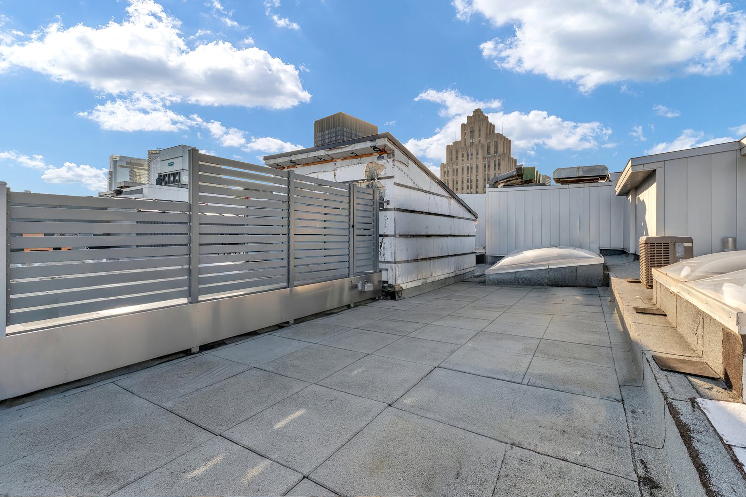 Existing rooftop area as currently photographed